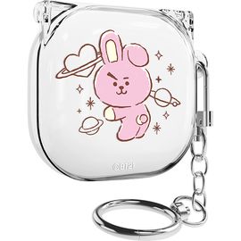 [S2B] BT21 Basic Sketch Galaxy Buds2 Pro Buds Pro Live Compatibility Clear Case-Samsung Bluetooth Earphones All-in-One BTS Case-Made in Korea